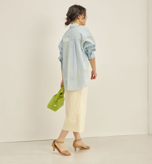 SHIPS for women「〈手洗い可能〉ハイストレッチ カラー タイト スカート」|スカート|