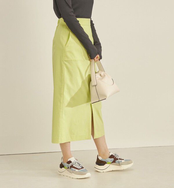 SHIPS for women「〈手洗い可能〉ハイストレッチ カラー タイト スカート」|スカート|