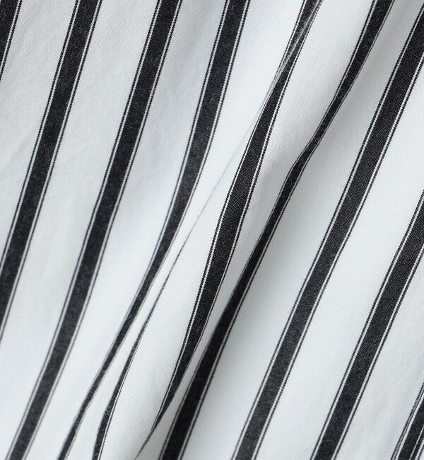 SHIPS any「SHIPS any: ストライプ / ソリッド リラックス バンドカラー シャツ 25AW◇」|シャツ・ブラウス|