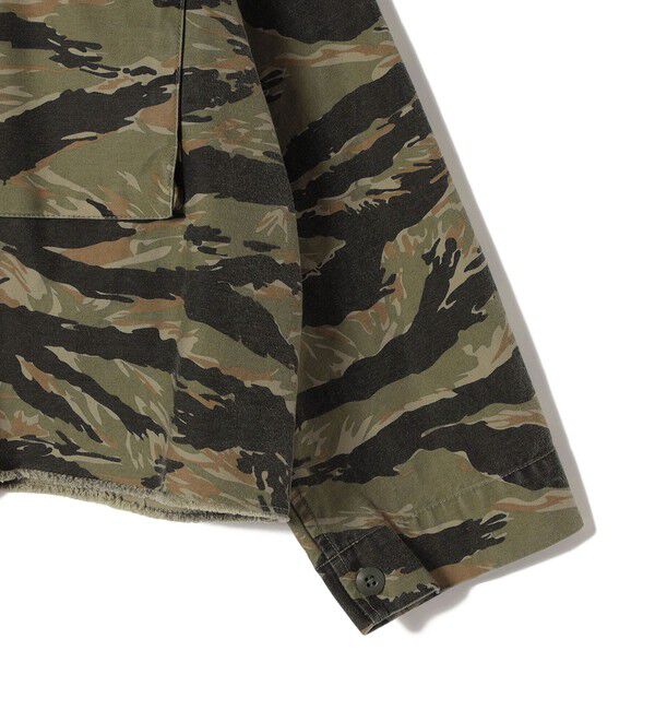 SHIPS for women「〈洗濯機可能〉ミリタリー バックサテン スタンドカラー ブルゾン」|ミリタリー・モッズコート|