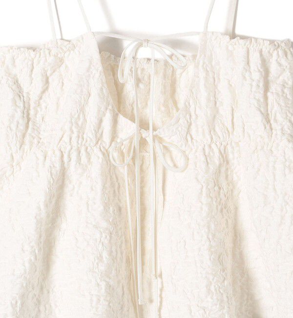 SHIPS for women「〈手洗い可能〉ジャカード キャミソール ブラウス」|キャミソール|