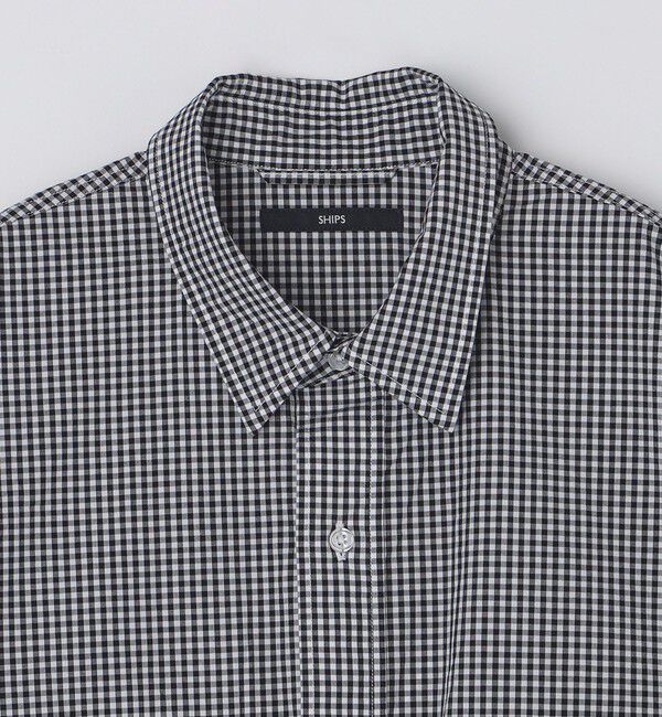 SHIPS「SHIPS: Wポケット ウォッシュド タイプライター ショートスリーブ シャツ」|シャツ・ブラウス|