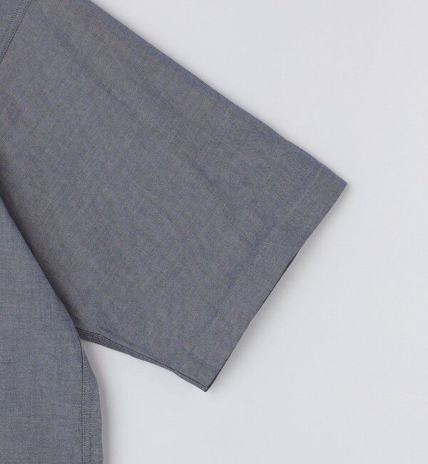 SHIPS「SHIPS: Wポケット ウォッシュド タイプライター ショートスリーブ シャツ」|シャツ・ブラウス|