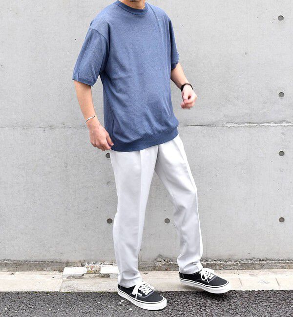 SHIPS any「SHIPS any: 〈洗濯機可能〉Reflax(R) リネンライク 1タック イージーパンツ◇」|スラックス|