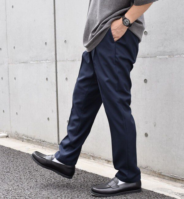 SHIPS any「SHIPS any: 〈洗濯機可能〉Reflax(R) リネンライク 1タック イージーパンツ◇」|スラックス|