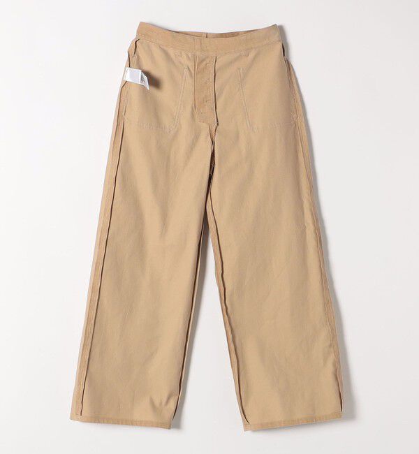 SHIPS any「SHIPS any:〈洗濯機可能〉コーデュロイ フロント ボタン セミワイド パンツ」|その他|