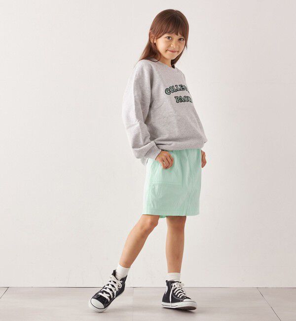 SHIPS any「【SHIPS any別注】Collegiate Pacific: 刺繍 ロゴ スウェット<KIDS>」|スウェット・ジャージ|