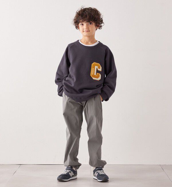 SHIPS any「【SHIPS any別注】Collegiate Pacific: 刺繍 ロゴ スウェット<KIDS>」|スウェット・ジャージ|