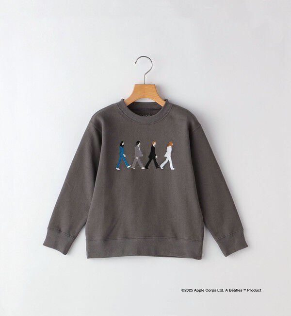 SHIPS KIDS「SHIPS KIDS:80～90cm /【THE BEATLES（ザ・ビートルズ）】スウェット」|スウェット・ジャージ|チャコールグレー