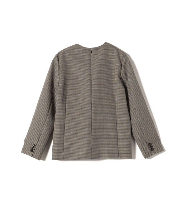 SHIPS for women「ウール混 チェック プルオーバー ジャケット（セットアップ対応）」|その他|