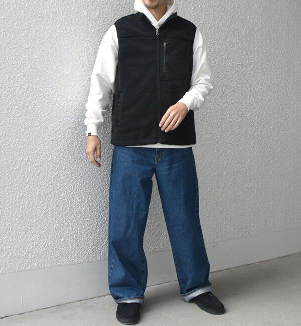SHIPS any「【WEB限定】SHIPS any:〈撥水加工〉3WAY フリースベスト セット スタンドカラー ブルゾン◇」|ブルゾン・スタジャン|