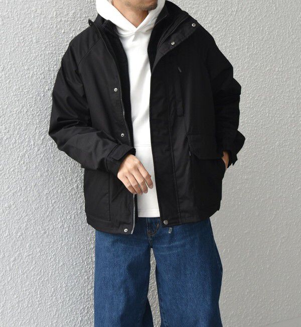 SHIPS any「【WEB限定】SHIPS any:〈撥水加工〉3WAY フリースベスト セット スタンドカラー ブルゾン◇」|ブルゾン・スタジャン|