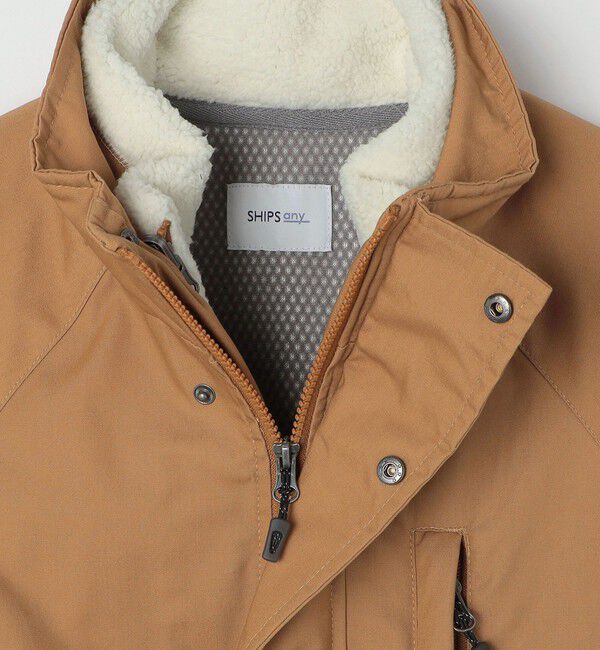 SHIPS any「【WEB限定】SHIPS any:〈撥水加工〉3WAY フリースベスト セット スタンドカラー ブルゾン◇」|ブルゾン・スタジャン|