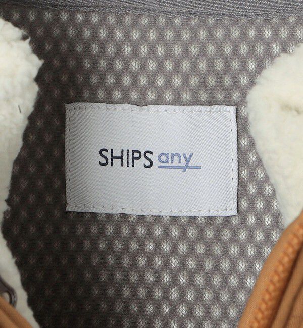 SHIPS any「【WEB限定】SHIPS any:〈撥水加工〉3WAY フリースベスト セット スタンドカラー ブルゾン◇」|ブルゾン・スタジャン|