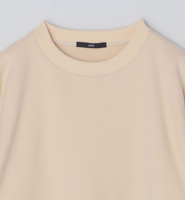 SHIPS「SHIPS:〈吸湿発熱〉モイスチャー クルーネック プルオーバー」|スウェット・ジャージ|