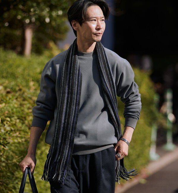 SHIPS「SHIPS:〈吸湿発熱〉モイスチャー クルーネック プルオーバー」|スウェット・ジャージ|