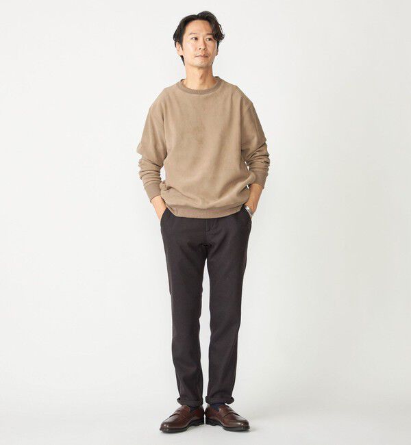 SHIPS「SHIPS:〈吸湿発熱〉モイスチャー クルーネック プルオーバー」|スウェット・ジャージ|