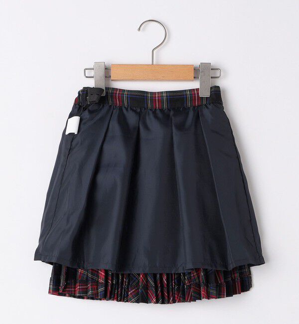 SHIPS KIDS「SHIPS KIDS:110～130cm / チェック プリーツ スカート」|フレア|