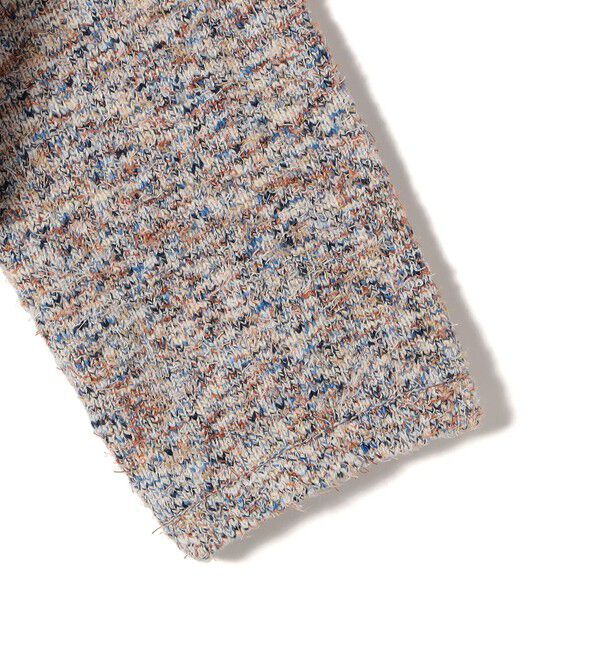 SHIPS for women「〈手洗い可能〉ミックス ツイード ショート ジャケット」|カーディガン|