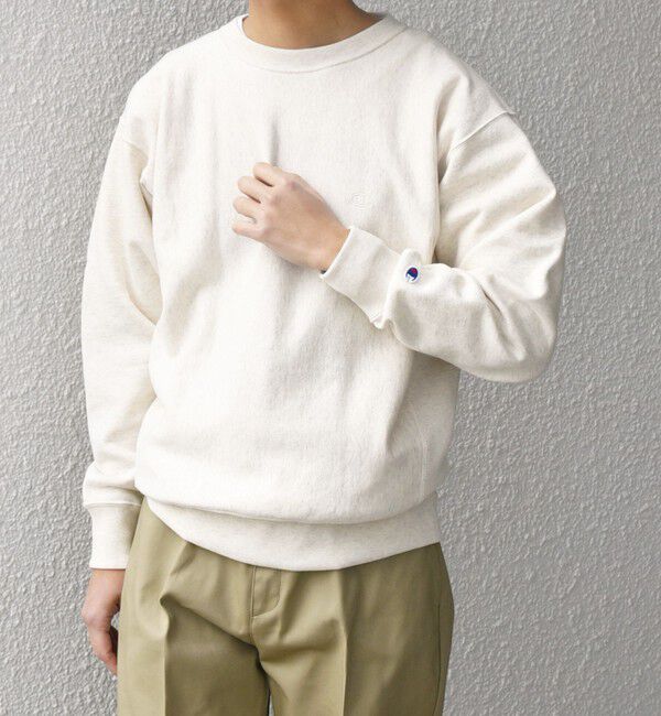 SHIPS any「【SHIPS any別注】Champion: リバースウィーブ(R) STANDARD スウェット◇」|スウェット・ジャージ|ナチュラル