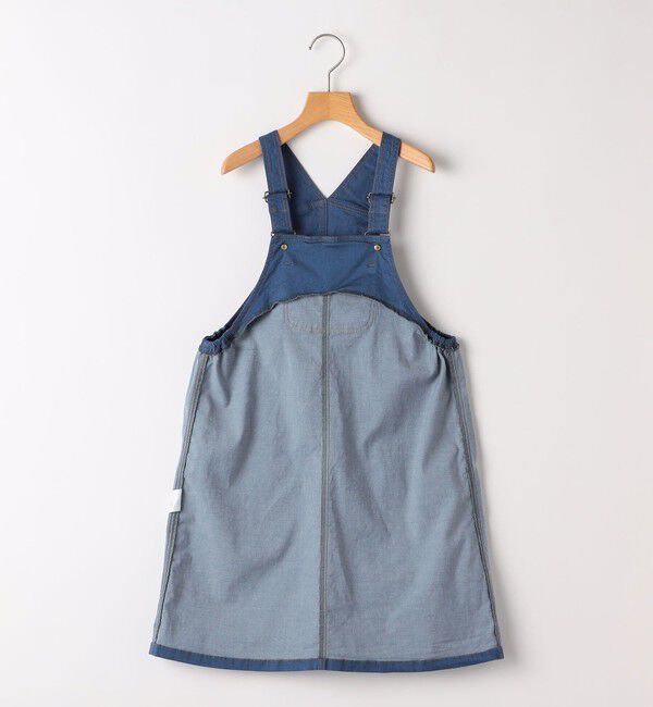 SHIPS KIDS「SHIPS KIDS:140～150cm / デニム オーバーオール スカート」|ジャンパースカート|