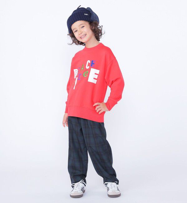 SHIPS KIDS「【SHIPS KIDS別注】ARCH＆LINE:100～130cm / グラフィック スウェット」|スウェット・ジャージ|