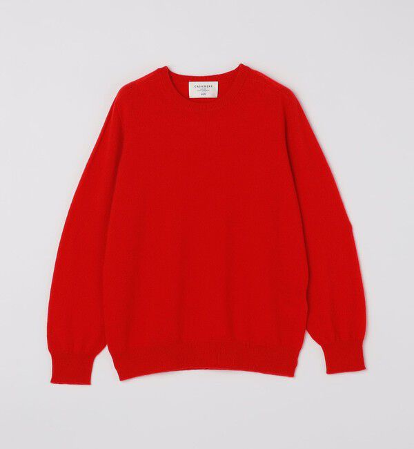 SHIPS「SHIPS: 〈手洗い可能〉12ゲージ ホールガーメント カシミヤ クルーネック」|ニット・セーター|