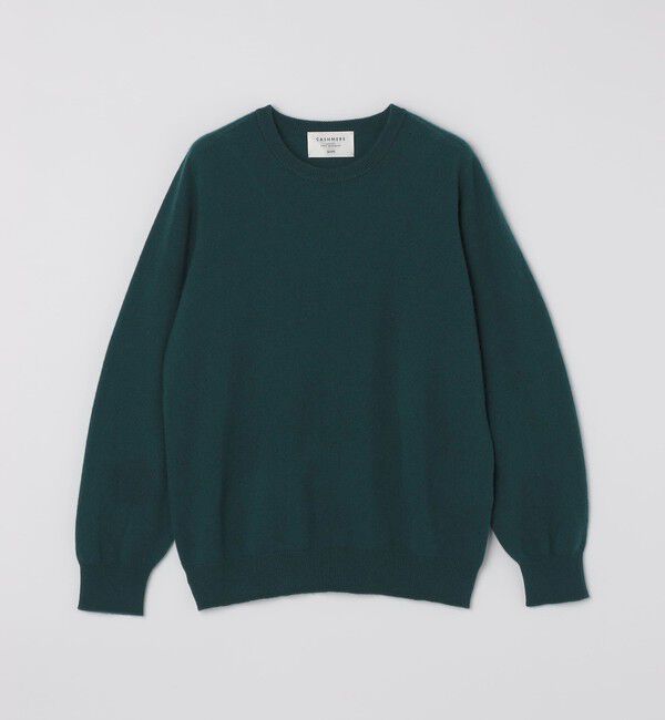 SHIPS「SHIPS: 〈手洗い可能〉12ゲージ ホールガーメント カシミヤ クルーネック」|ニット・セーター|