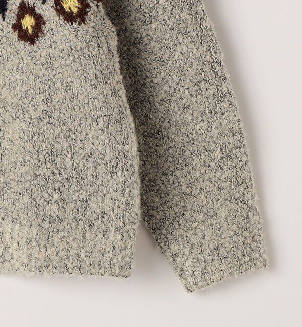 SHIPS KIDS「SHIPS KIDS:80～90cm /〈洗濯機可能〉フェアアイル柄 ニット」|ニット・セーター|