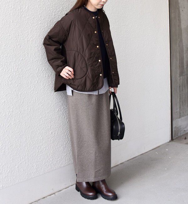 SHIPS Colors 「SHIPS Colors:リバーシブル キルティング コート◇」|ノーカラーコート|