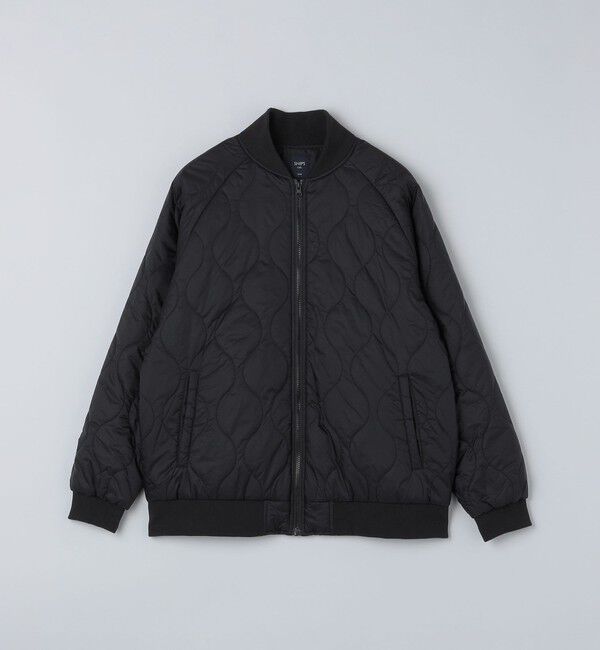 SHIPS Colors 「SHIPS Colors:〈洗濯機可能〉キルティング ボマー ブルゾン」|ブルゾン・スタジャン|