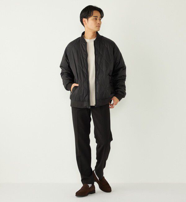 SHIPS Colors 「SHIPS Colors:〈洗濯機可能〉キルティング ボマー ブルゾン」|ブルゾン・スタジャン|