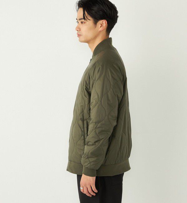 SHIPS Colors 「SHIPS Colors:〈洗濯機可能〉キルティング ボマー ブルゾン」|ブルゾン・スタジャン|