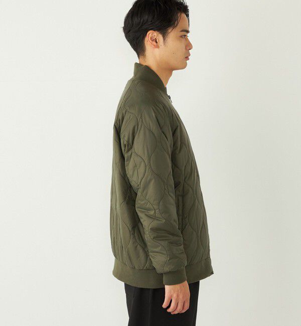 SHIPS Colors 「SHIPS Colors:〈洗濯機可能〉キルティング ボマー ブルゾン」|ブルゾン・スタジャン|