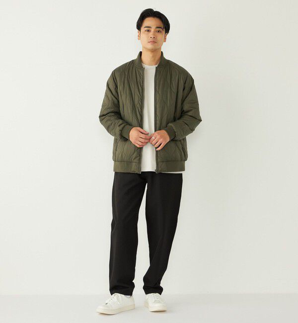 SHIPS Colors 「SHIPS Colors:〈洗濯機可能〉キルティング ボマー ブルゾン」|ブルゾン・スタジャン|