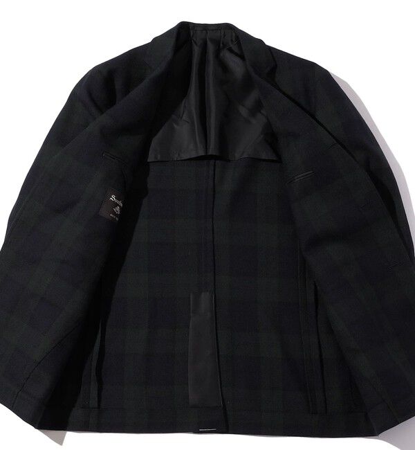 SHIPS「Southwick: CAMBRIDGE ブラックウォッチ ジャケット(Made in Japan)」|テーラードジャケット|