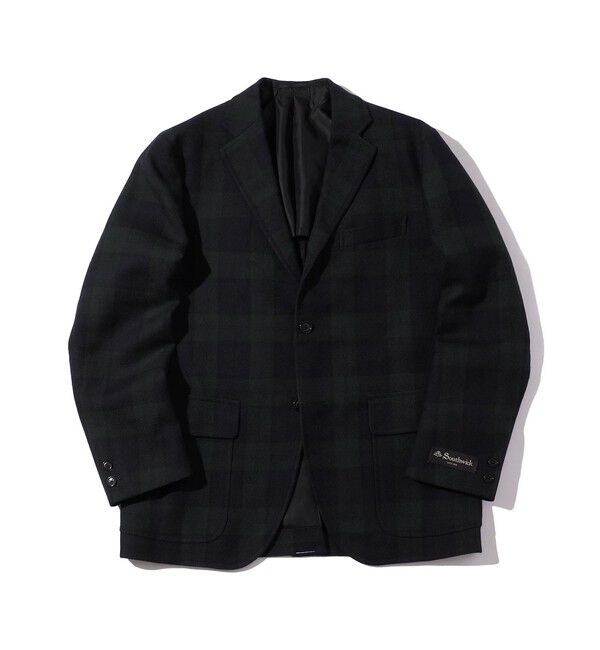 SHIPS「Southwick: CAMBRIDGE ブラックウォッチ ジャケット(Made in Japan)」|テーラードジャケット|