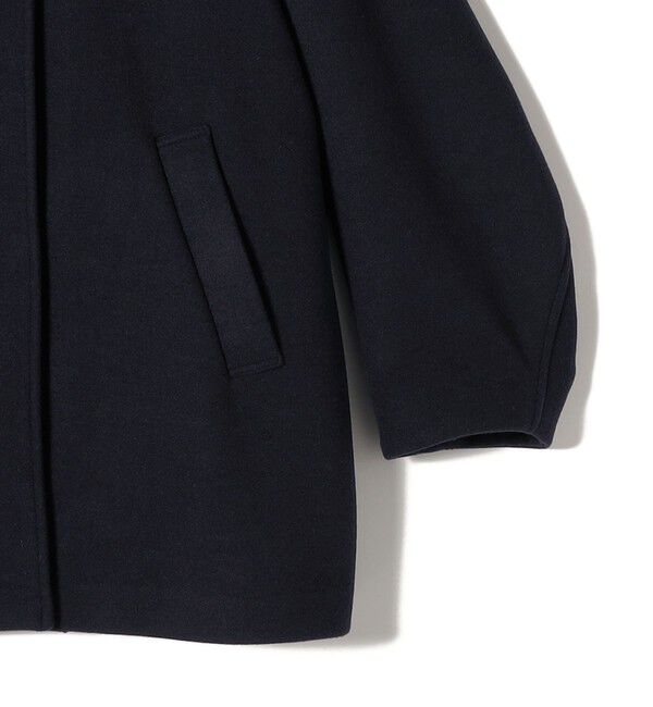 SHIPS Colors 「SHIPS Colors:〈手洗い可能〉ジャージーメルトン ノーカラー コート 2◇」|ノーカラーコート|