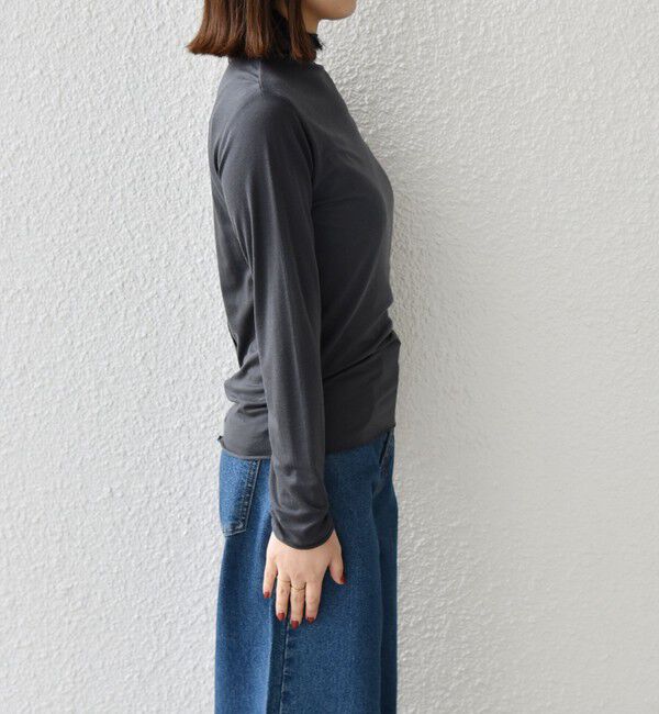 SHIPS Colors 「SHIPS Colors:〈手洗い可能〉セルロース ウール タートルネック インナー」|Tシャツ・カットソー|