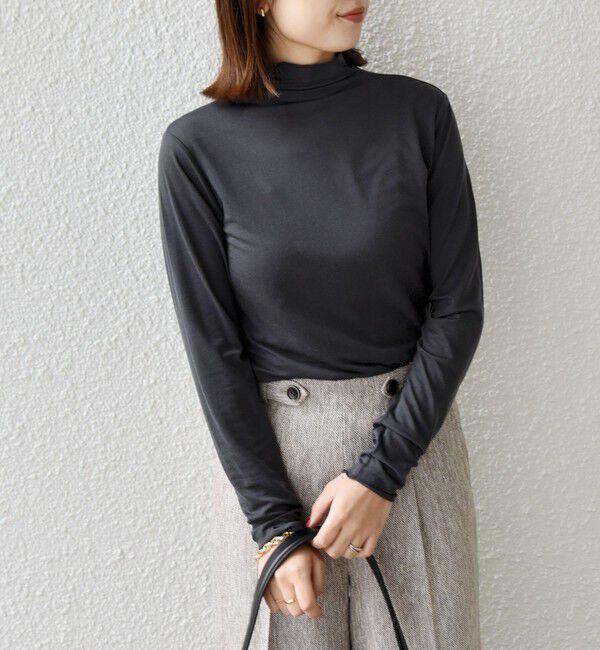 SHIPS Colors 「SHIPS Colors:〈手洗い可能〉セルロース ウール タートルネック インナー」|Tシャツ・カットソー|