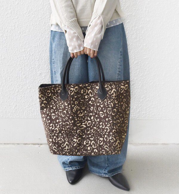 SHIPS for women「【WEB限定】ジャカード トート バッグ」|トートバッグ|