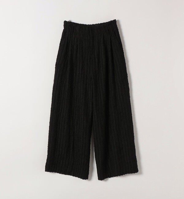 SHIPS any「SHIPS any:〈洗濯機可能〉ウェーブ ジャカード タック ワイド パンツ」|その他|