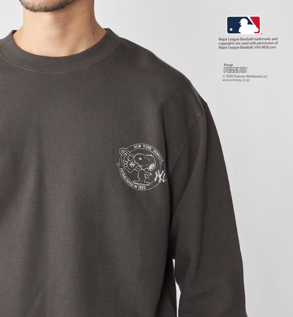 SHIPS「SHIPS: PEANUTS&times;MLB スウェット」|スウェット・ジャージ|