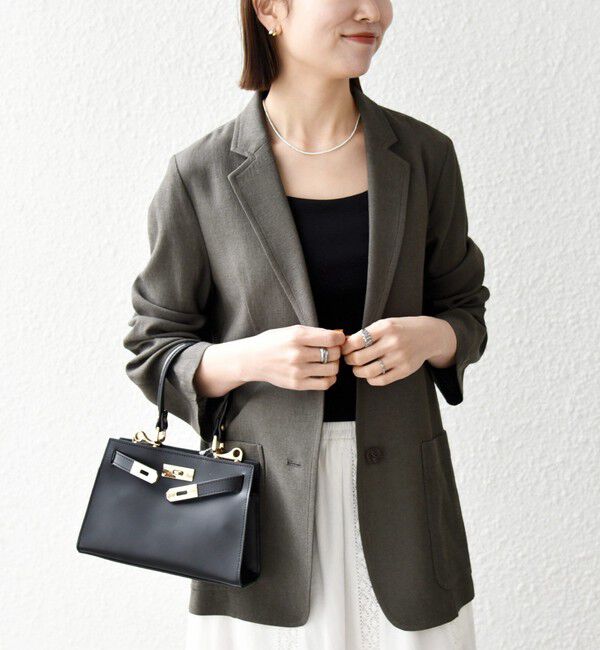 SHIPS any「《予約》SHIPS any: 〈手洗い可能〉リネンミックス テーラード ライト ジャケット」|テーラードジャケット|