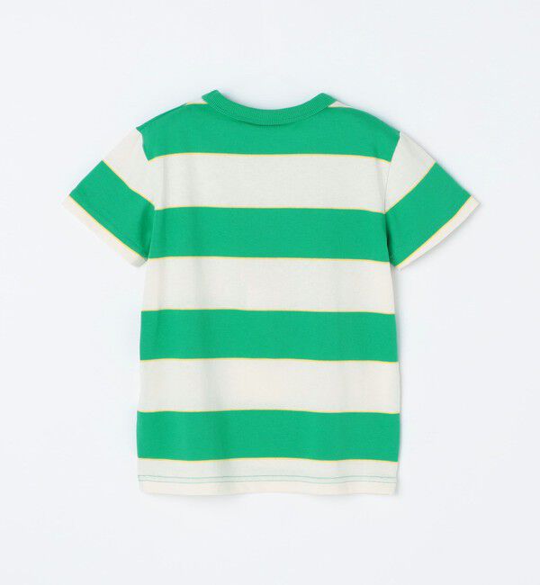 SHIPS any「Champion:〈洗濯機可能〉ワイド ボーダー ワンポイント 刺繍 Tシャツ<KIDS>」|Tシャツ・カットソー|