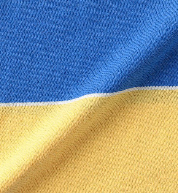 SHIPS any「Champion:〈洗濯機可能〉ワイド ボーダー ワンポイント 刺繍 Tシャツ<KIDS>」|Tシャツ・カットソー|