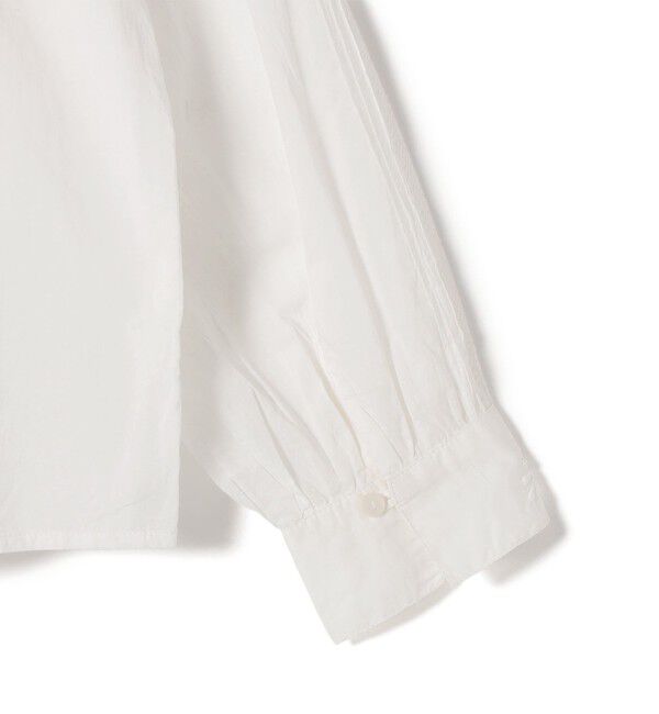 SHIPS for women「Fanaka:〈手洗い可能〉ウェーブ レース 刺繍 ブラウス」|シャツ・ブラウス|