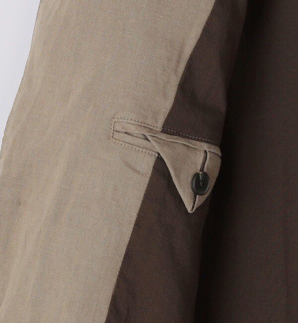 SHIPS「SHIPS: 〈洗濯機可能〉リネン ウォッシュド ジャケット」|テーラードジャケット|