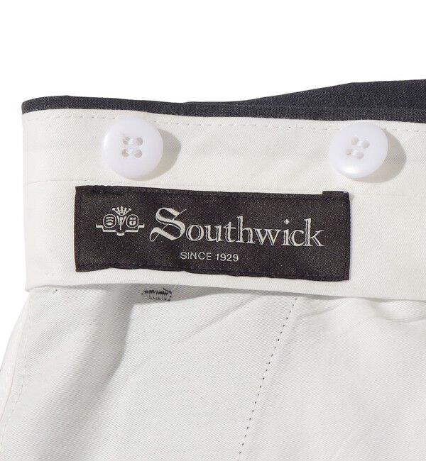 SHIPS「Southwick: DORSET ウール トロピカル ノープリーツ トラウザーズ」|スラックス|