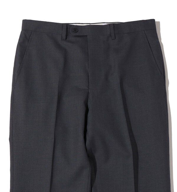 SHIPS「Southwick: DORSET ウール トロピカル ノープリーツ トラウザーズ」|スラックス|